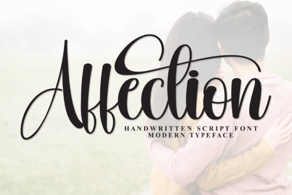 Affection: A Font That Feels Like a Handwritten Note