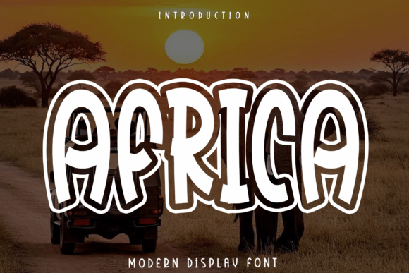 Africa: A Rhythmic Script Font for Autumn Projects