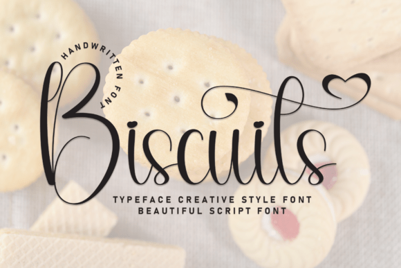 Biscuits: The Elegant Script Font for Artisanal Projects