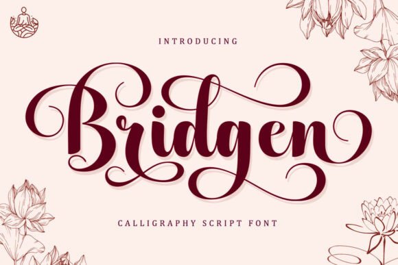 Bridgen: A Premium Calligraphy Script for Modern Elegance