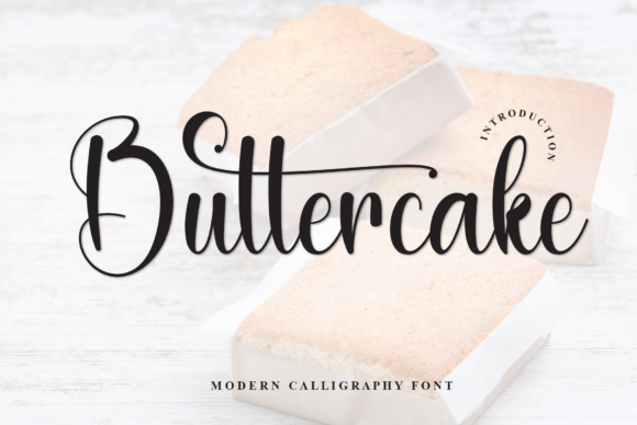 Buttercake: The Handwritten Font That Brings Joy to Every Design