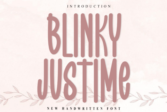 Discovering the Elegance of Blinky Justime Font