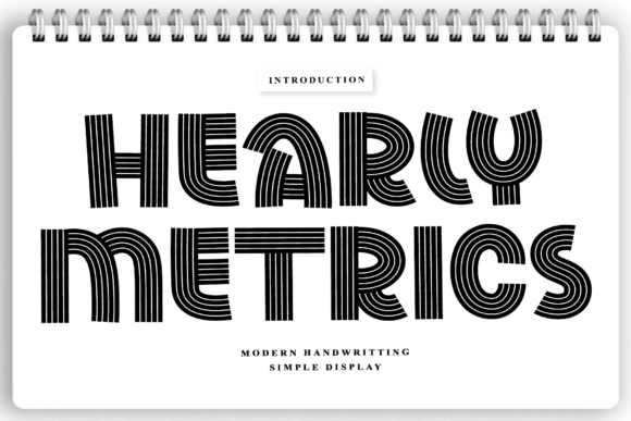 Hearly Metrics: Where Rhythmic Calligraphy Meets Artisanal Charm