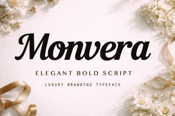 Monvera: The Bold Script Font for Modern Luxury
