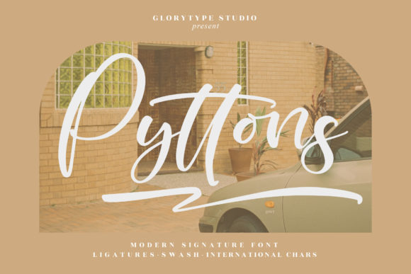 Pyttons: The Script Font That Makes Your Ideas Dance