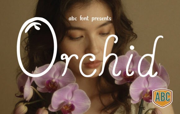 The Orchid Font: A Touch of Quiet Luxury for Your Designs