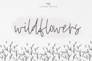 Wildflowers: The Creative Script Font That Elevates Design